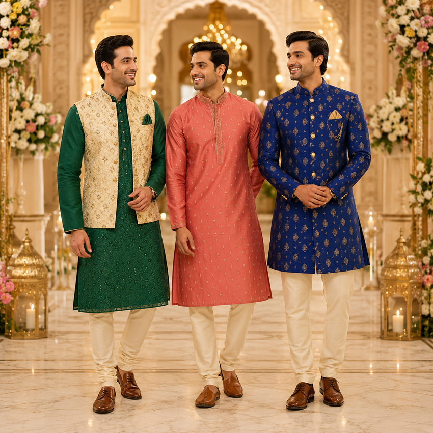 Indian Wedding Guest Outfits for Men