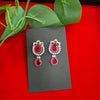 Silver Finish CZ Earrings/Studs
