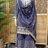 Heavy Designer Embroidery Sharara Set - Premium Party Wear