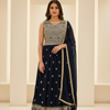Nyra Cut Suits - Indian Party Wear Dress with Dupatta - Size 38/XS