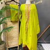 Plus size- Colorful Party Wear Anarkali kurti sets