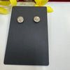 Flower Stud Earrings - AD stones