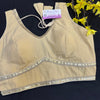Plain Blouses with Gold Border- Size 38