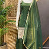 Sleeveless Tissue Sharara Set Size 40 - Designer Party Wear