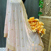 Georgette Dupattas with foil mirror