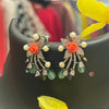 CZ Fancy Earrings-Party Wear Earrings