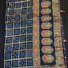 Premium Gharchola Bandhani Saree with Bead Embroidery - Contrast Blouse