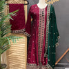 Plus size - Party Wear Anarkali Kurti set