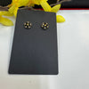 Flower Stud Earrings - AD stones