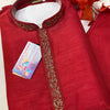 Kurta for Men - Elegant Silk Kurta Ensemble with Matching Pajamas for Men