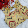 Mirror foil work blouses fits size 38