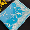 Organza Saree with Thread Embroidery - Elegant Lightweight Saree
