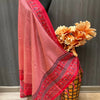 Patola Dupatta - Stylish Green and Red Color Patola Print Duppatta