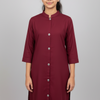 Teens Girls with Collar Neck Kurti - Anandi Fashions
