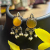 Colorful - German Silver Earrings