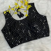 Size 40- Georgette Foil Mirror Blouse