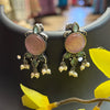 Colorful - German Silver Earrings