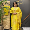 Plus Size Shimmery Party Wear Kurti Sets