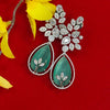 Statement Earrings- Silver Finish Earrings
