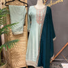 Plus Size Pastel Colors Anarkali Kurti sets