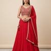 Party Wear Lehenga Choli Set - Wedding & Festive Occasions