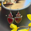 German Silver Hook Style/Hanging Earrings