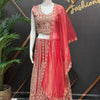 Heavy Work Net Lehenga Set - Party & Wedding Wear