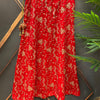 Party Wear Lehenga Skirt with Gold Zari Work - Lightweight Shimmery