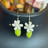 Fancy Hanging Earrings- with Real Pearls