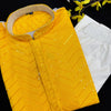 Premium Quality Sequin Mens Kurta Pajama Set - Party Wear