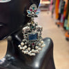 Premium Quality Oxidized Earrings with pearl hanging