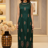 Gajji Silk Kurti with Palazzo Pants Size 44- Elegant Ethnic Set