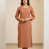 Women’s Elegant Chikankari with Matching Pants Traditional Embroidery Set Kurti Set
