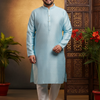 Plus Size Mens Kurta Pajama Sets in Pastel Colors | Big Sizes Ethnic Wear