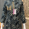 Rayon Kurti Set with Afghani Pants - Comfortable Ethnic Wear