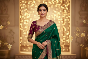 Sarees with Stitched Blouse: Easy Outfit Option for Events