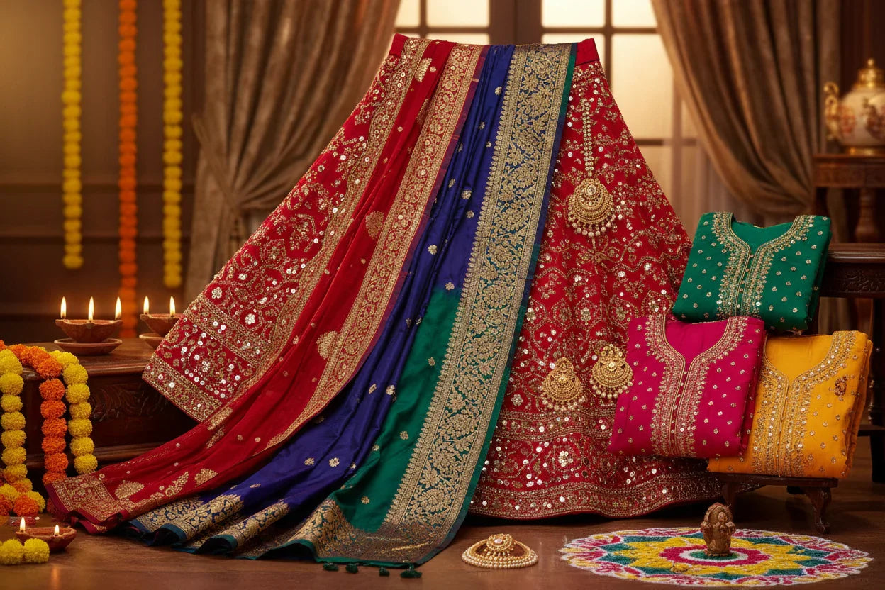 Best Indian Outfits for Festivals Like Diwali & Navratri