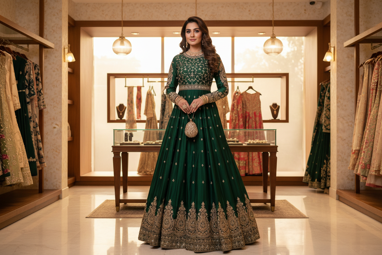 Designer Frocks for Indian Parties and Special Events