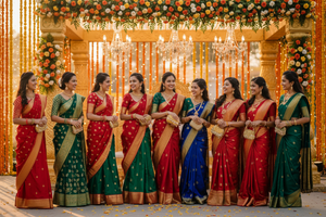 Girls Half Sarees and Ethnic Wear for Indian Events