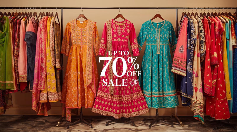 Sale: Up to 70% Off Indian Ethnic Wear
