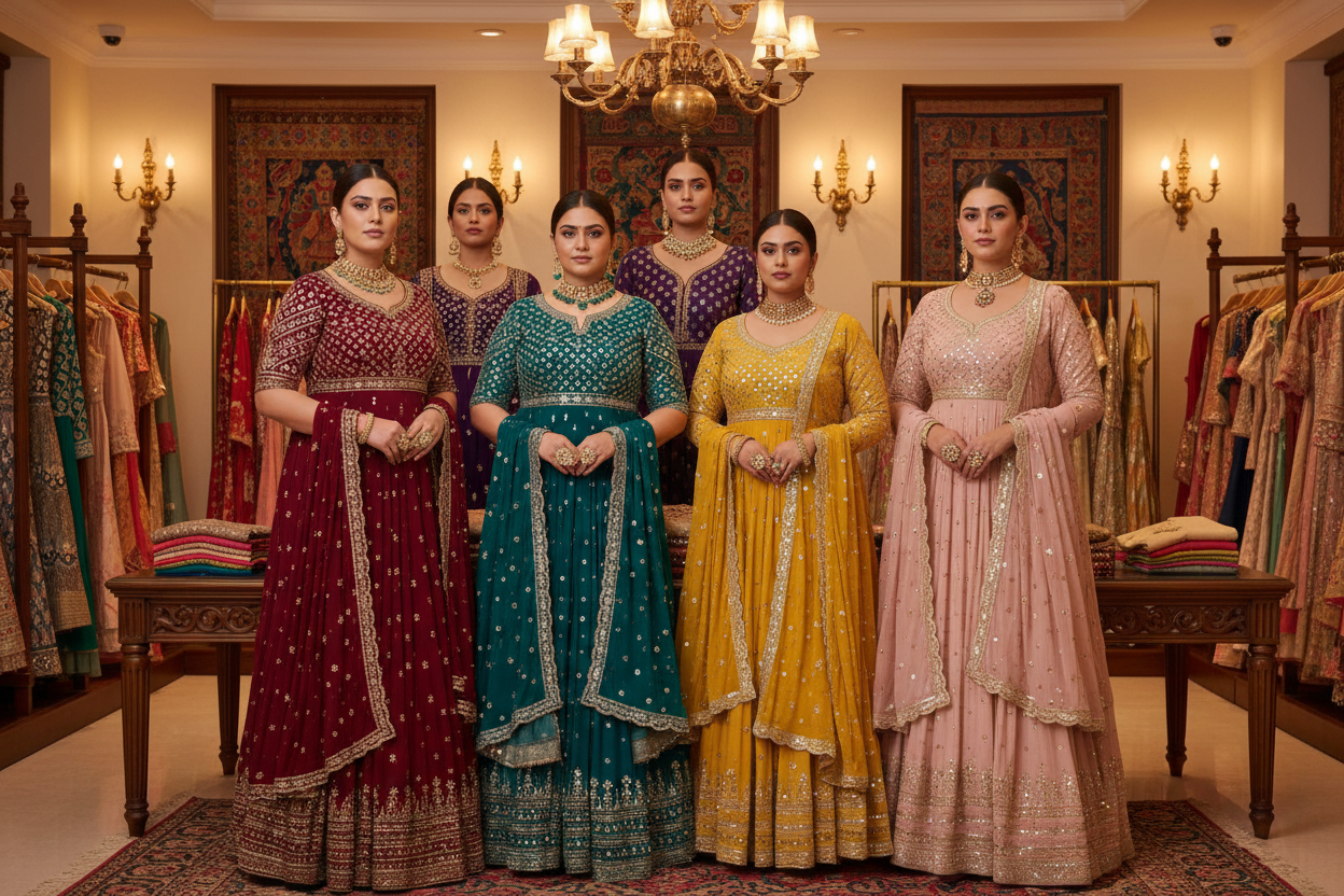 Plus Size Anarkali