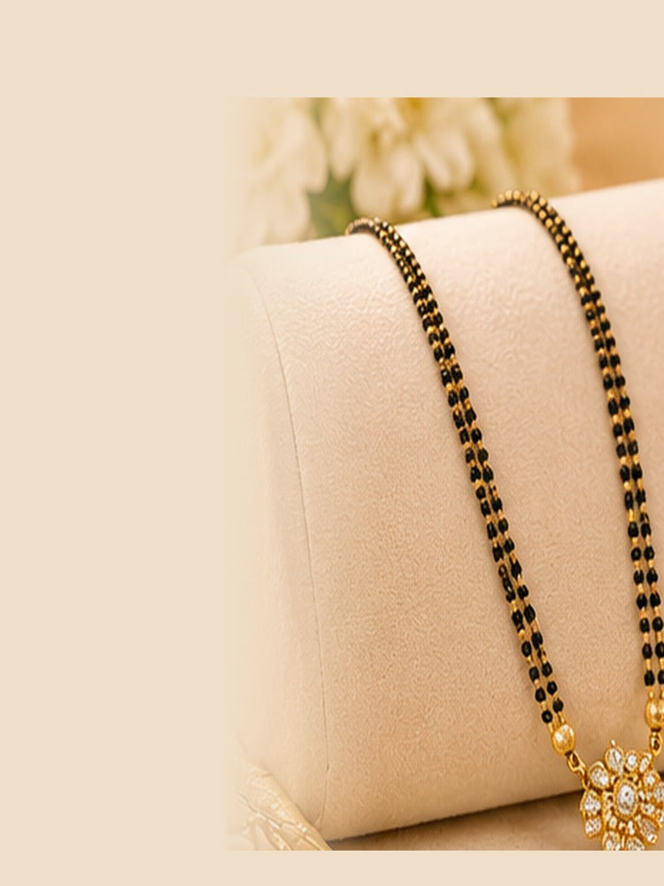 Mala, Chains & Black Beads