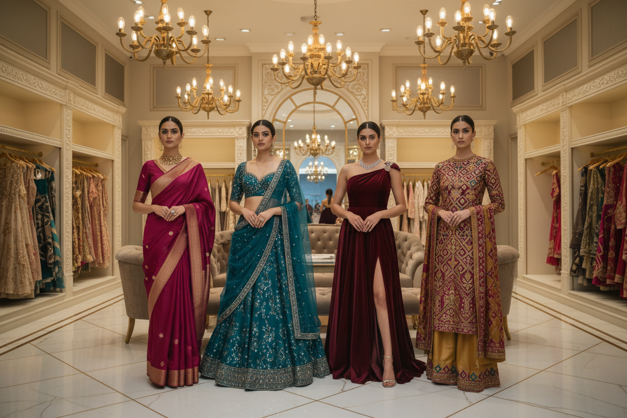 Indian Party Wear Dresses in USA | Wedding Guest Outfits Anandi Fashions Indian Party Wear Dresses in USA | Wedding Guest Outfits Anandi Fashions