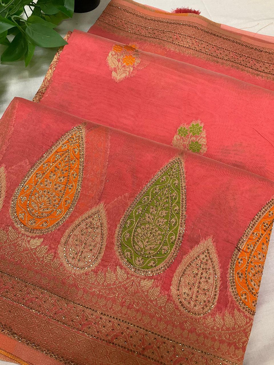 Banarasi Silk Saree - Five Stunning Colors with Great Designs
