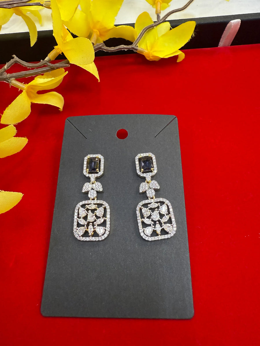 CZ Earrings - Party Wear Earrings