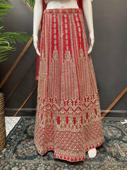 Heavy Work Net Lehenga Set - Party & Wedding Wear