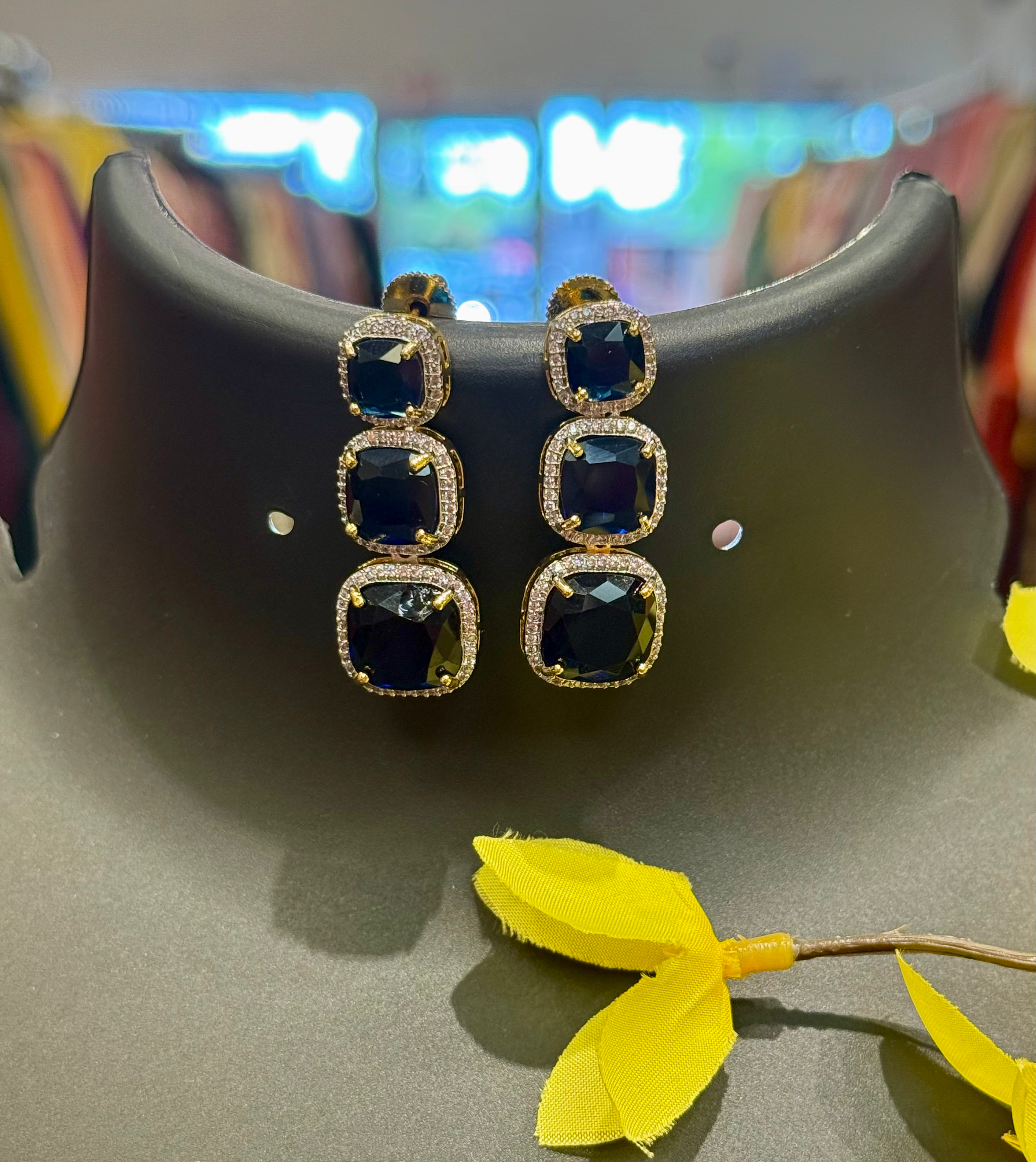 CZ party Wear Earrings  image 1