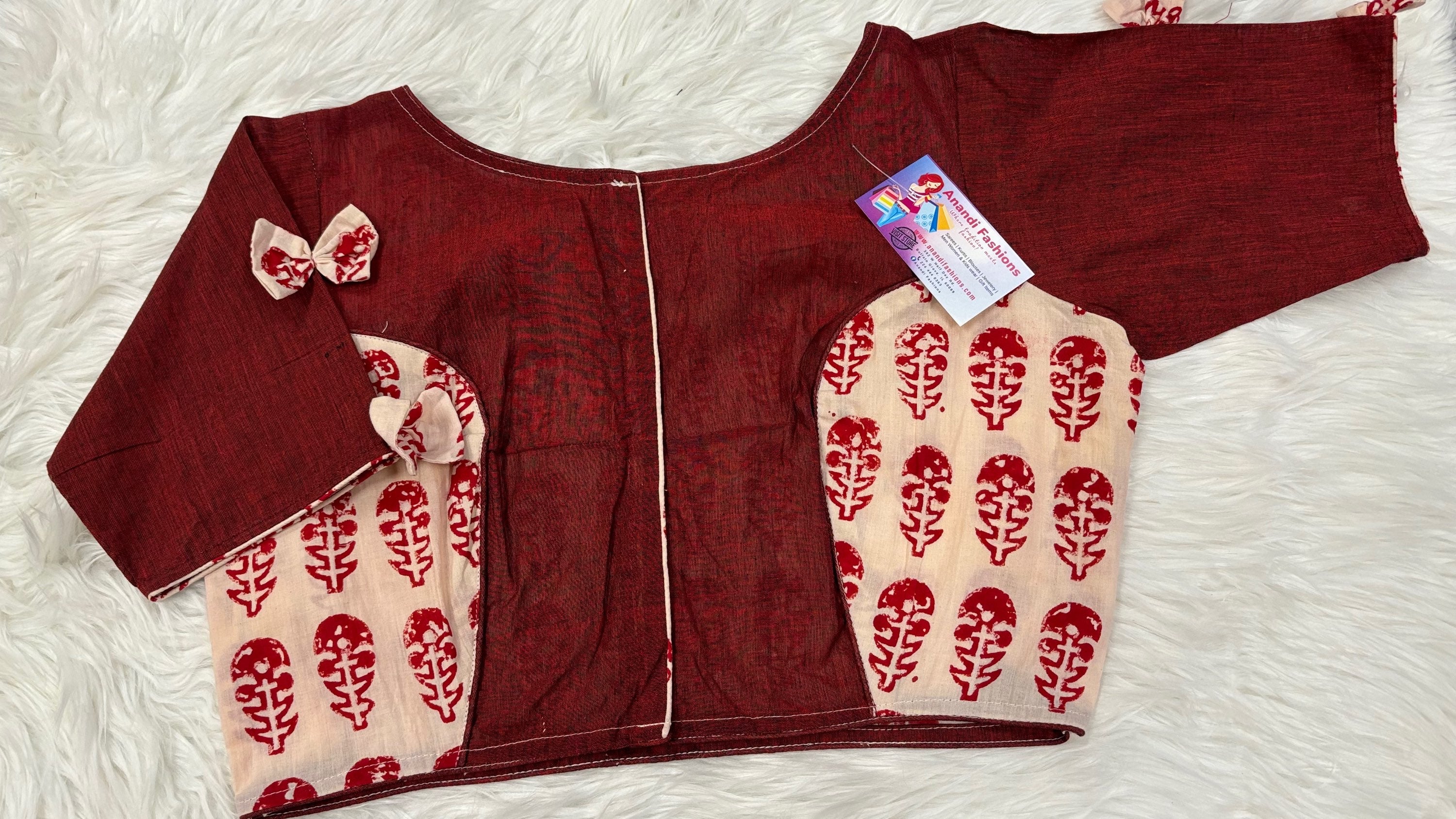 Kalamkari Blouse - Pure Cotton Kalamkari Print Blouse image 0