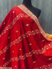 Silk Dupatta - Enchanting Dupattas with Sequin Embellishments