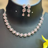 Silver Finish Party Wear Necklace sets
